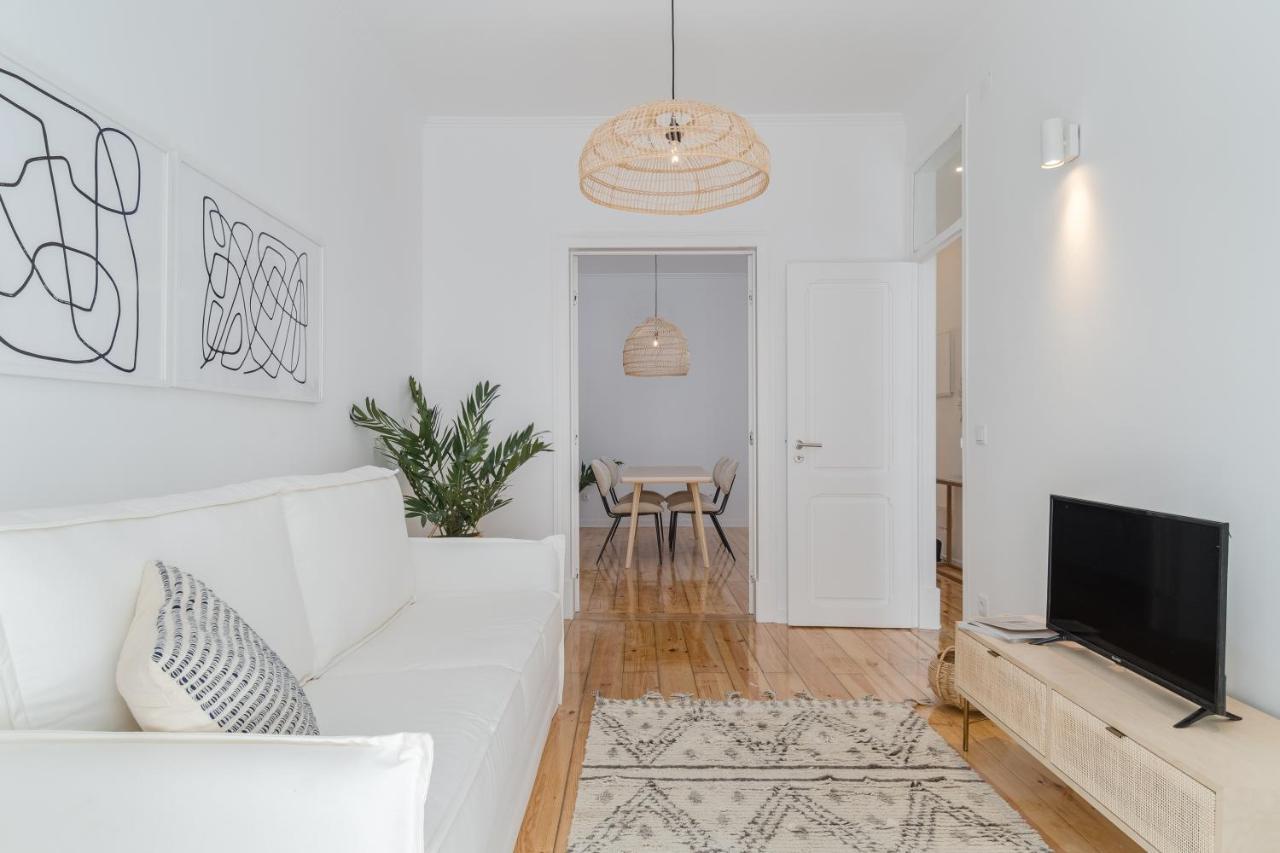 Casa Boma Lisboa - Brighting And Charming Apartment - Lapa VI מראה חיצוני תמונה